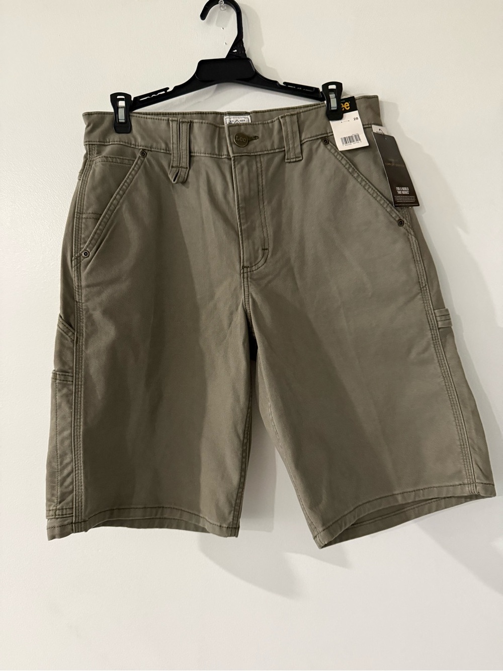 Lee Men’s Olive Cargo Shorts